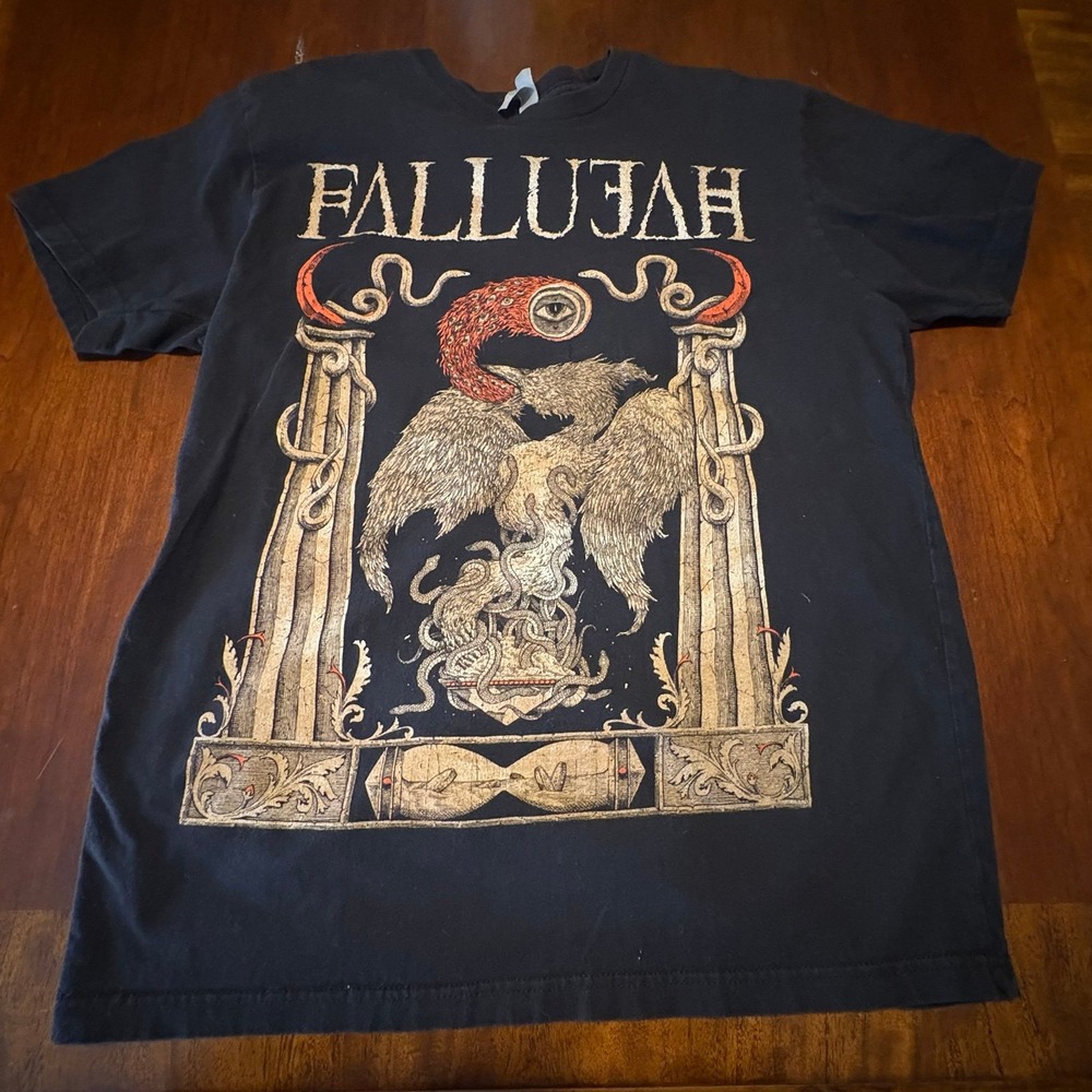 Fallujah Undying Light Band T-Shirt | Official Album Merch | Tech Death Metal